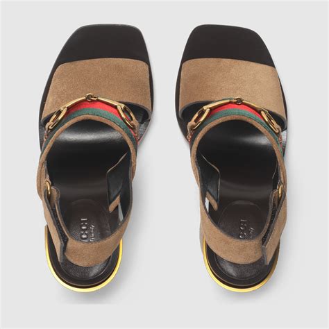 horsebit sandal gucci|gucci horsebit sandals sale.